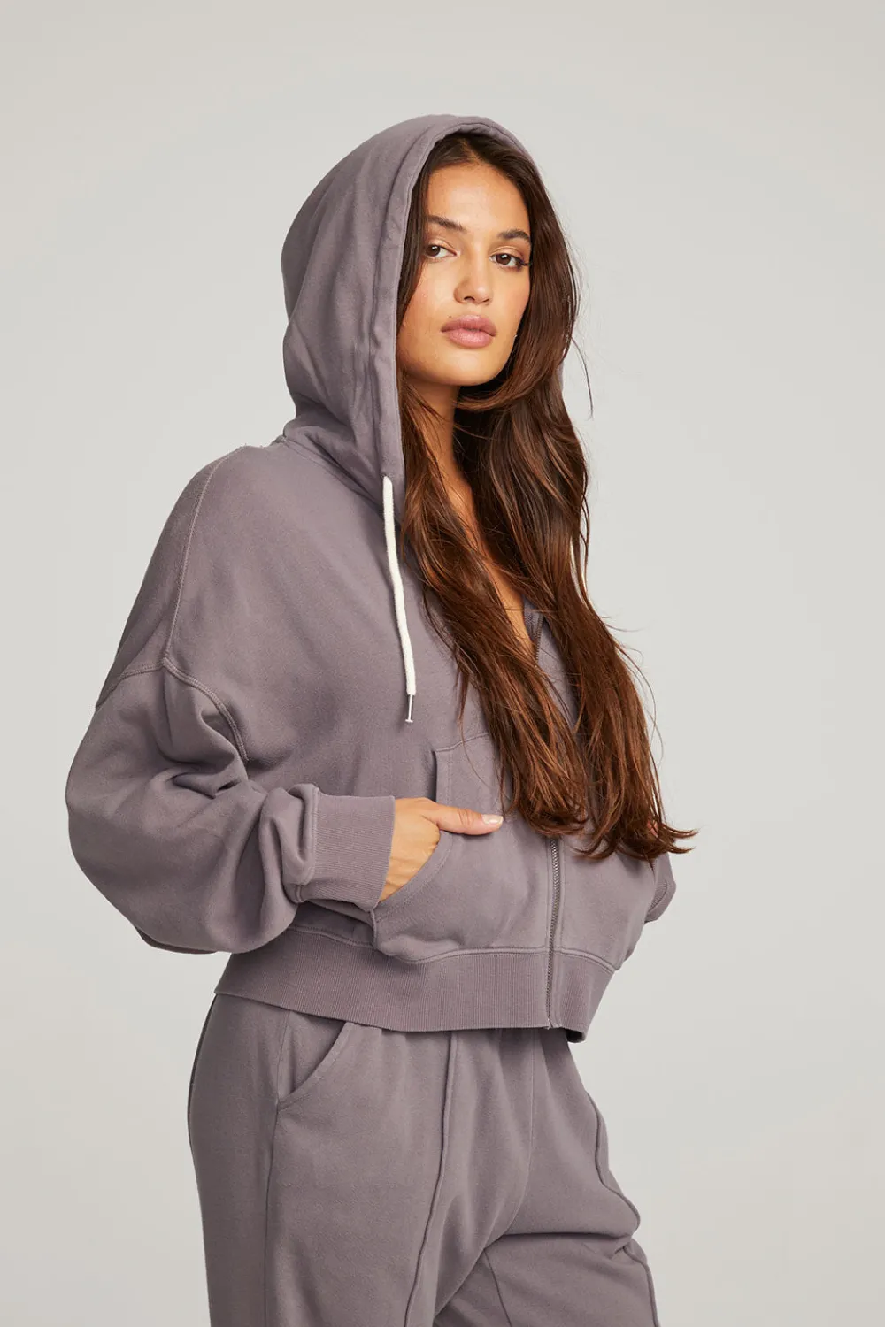 Sale Abilene Purple Sage Zip Up Hoodie Women Outerwear|Loungewear