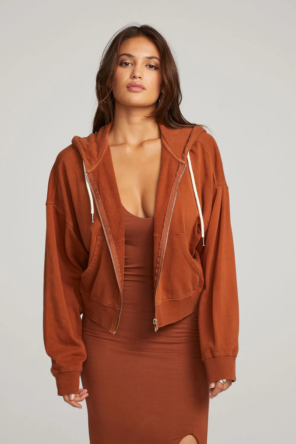 Cheap Abilene Whiskey Zip Up Hoodie Women Outerwear|Loungewear