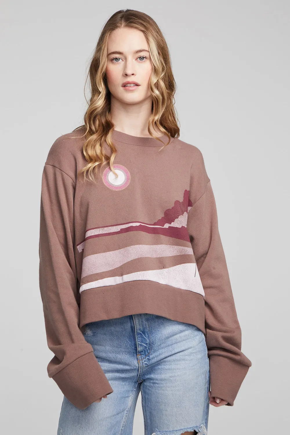New Abstract Beach Pullover Women Loungewear|Graphics