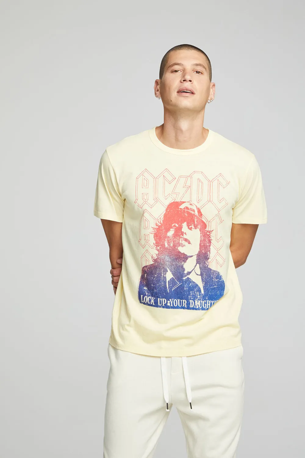 Online AC/DC - Lock Up Your Daughters Women Tops|Music