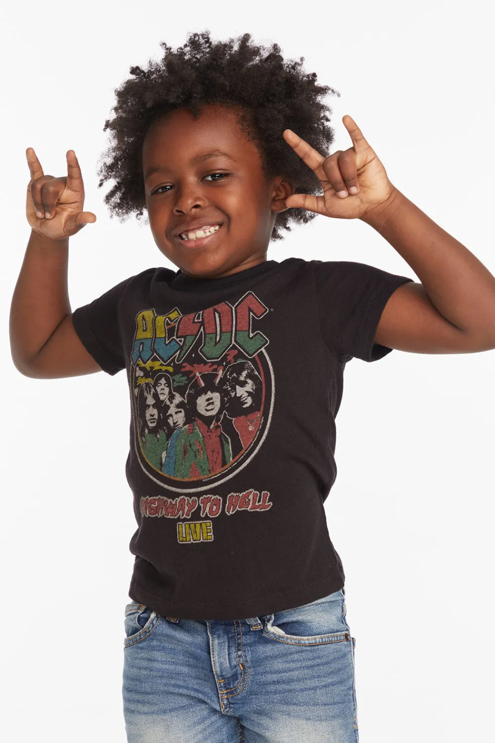 Flash Sale AC/DC Highway To Hell Live Boys Tee Women/Kids/BOY Boys|Music