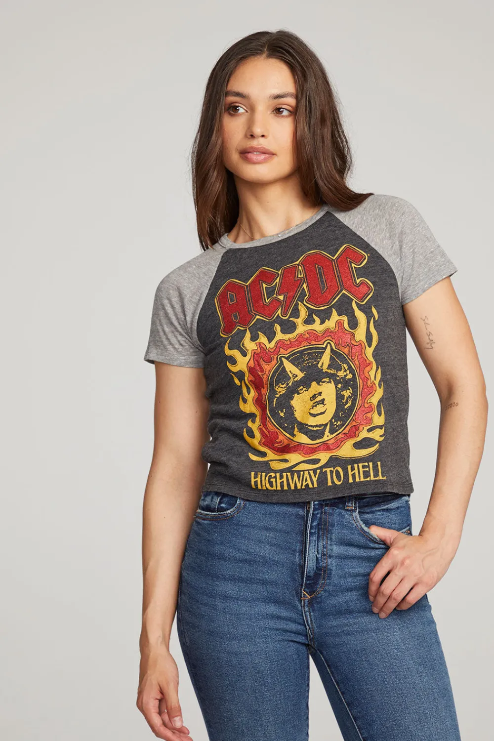 Sale AC/DC Highway To Hell Tee Women Loungewear|Music