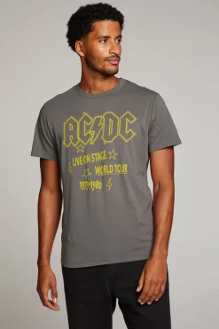 Outlet AC/DC Live On Stage Mens Tee Women Tops|Music
