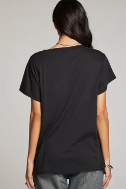 Discount AC/DC Studded Logo Tee Women Loungewear|Music
