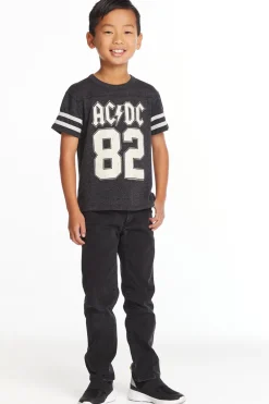 Shop AC/DC Tour 82 Boys Triblend Crew Neck Tee Women/Kids/BOY Boys|Music
