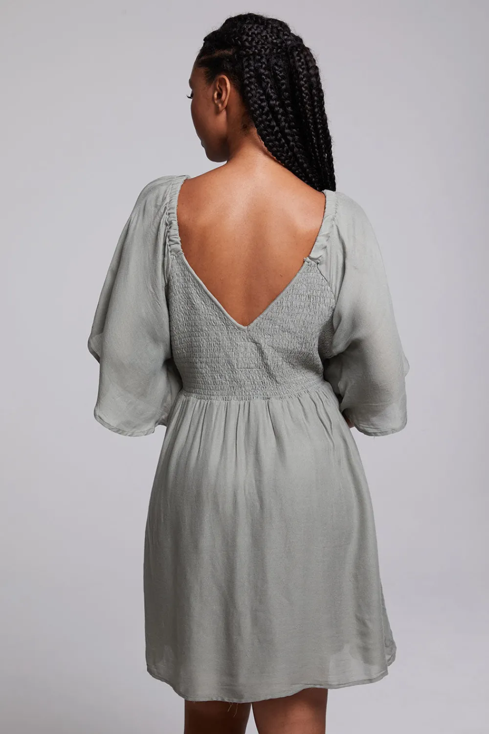 Hot Adele Sage Mini Dress Women Loungewear|Dresses