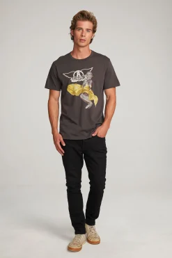 Cheap Aerosmith Just Push Play Mens Tee Women Tops|Music
