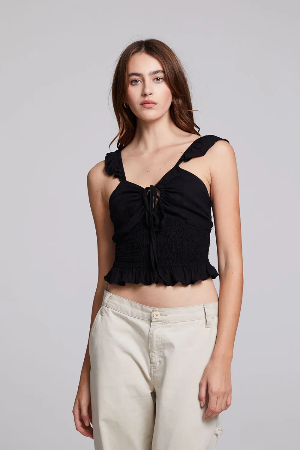 Cheap Alessia Black Blouse Women Loungewear|Tops