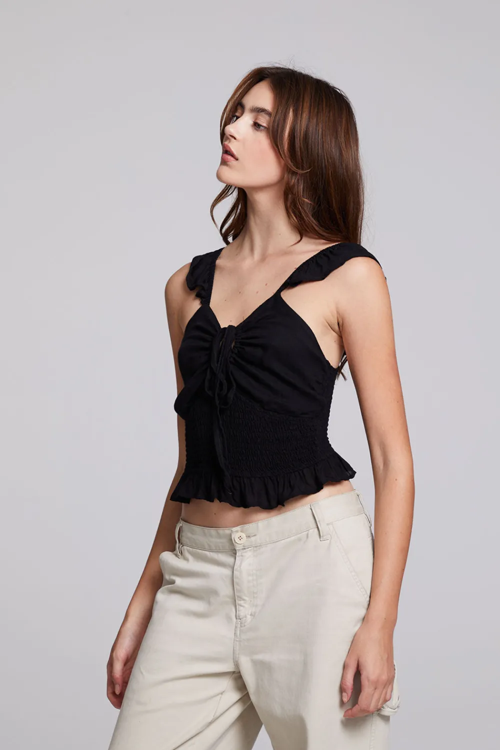 Cheap Alessia Black Blouse Women Loungewear|Tops