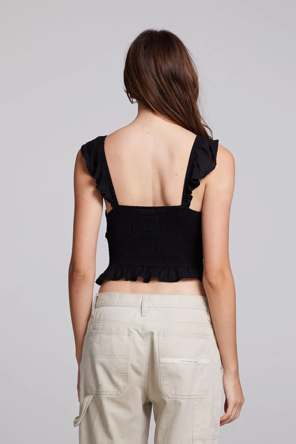 Cheap Alessia Black Blouse Women Loungewear|Tops