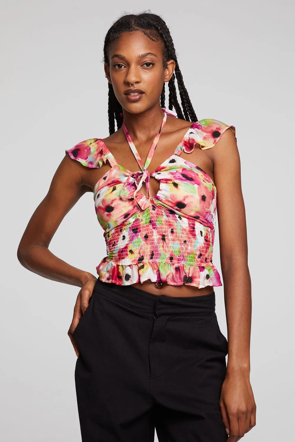 Flash Sale Alessia Poppy Floral Blouse Women Loungewear|Tops
