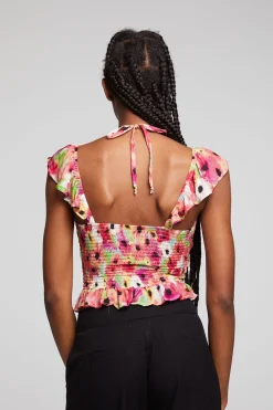Flash Sale Alessia Poppy Floral Blouse Women Loungewear|Tops