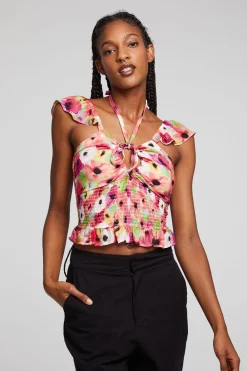 Flash Sale Alessia Poppy Floral Blouse Women Loungewear|Tops