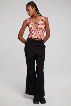 Flash Sale Alessia Poppy Floral Blouse Women Loungewear|Tops