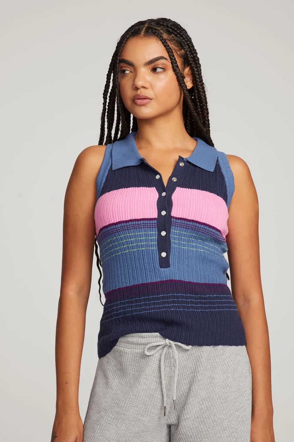 Cheap Alice Venice Stripe Tank Women Loungewear|Tops