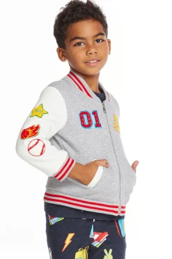 Hot All Star Varsity Patches Boys Jacket Kids/BOY Boys
