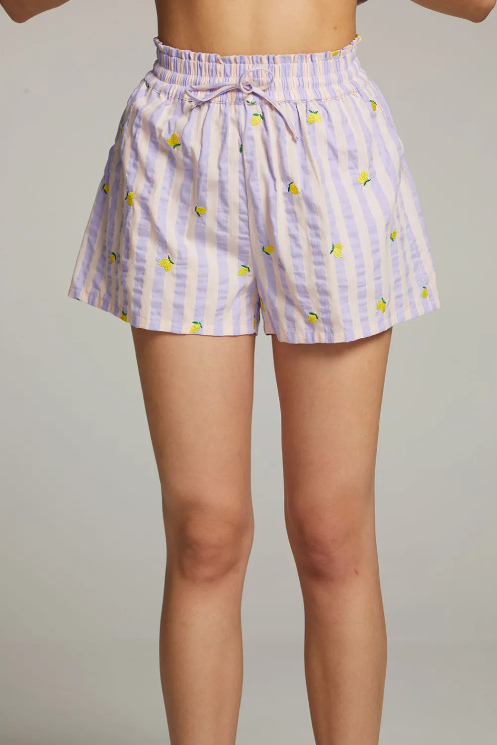 Cheap Allover Lemons Shorts Women Loungewear|Graphics