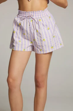 Cheap Allover Lemons Shorts Women Loungewear|Graphics