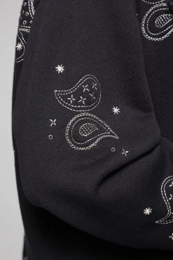 Sale Allover Paisley Button Down Women Loungewear|Graphics