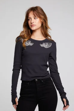Store Angel Wings Long Sleeve Women Loungewear|Graphics