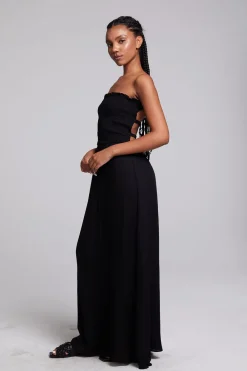 Online Anita Black Maxi Dress Women Loungewear|Dresses