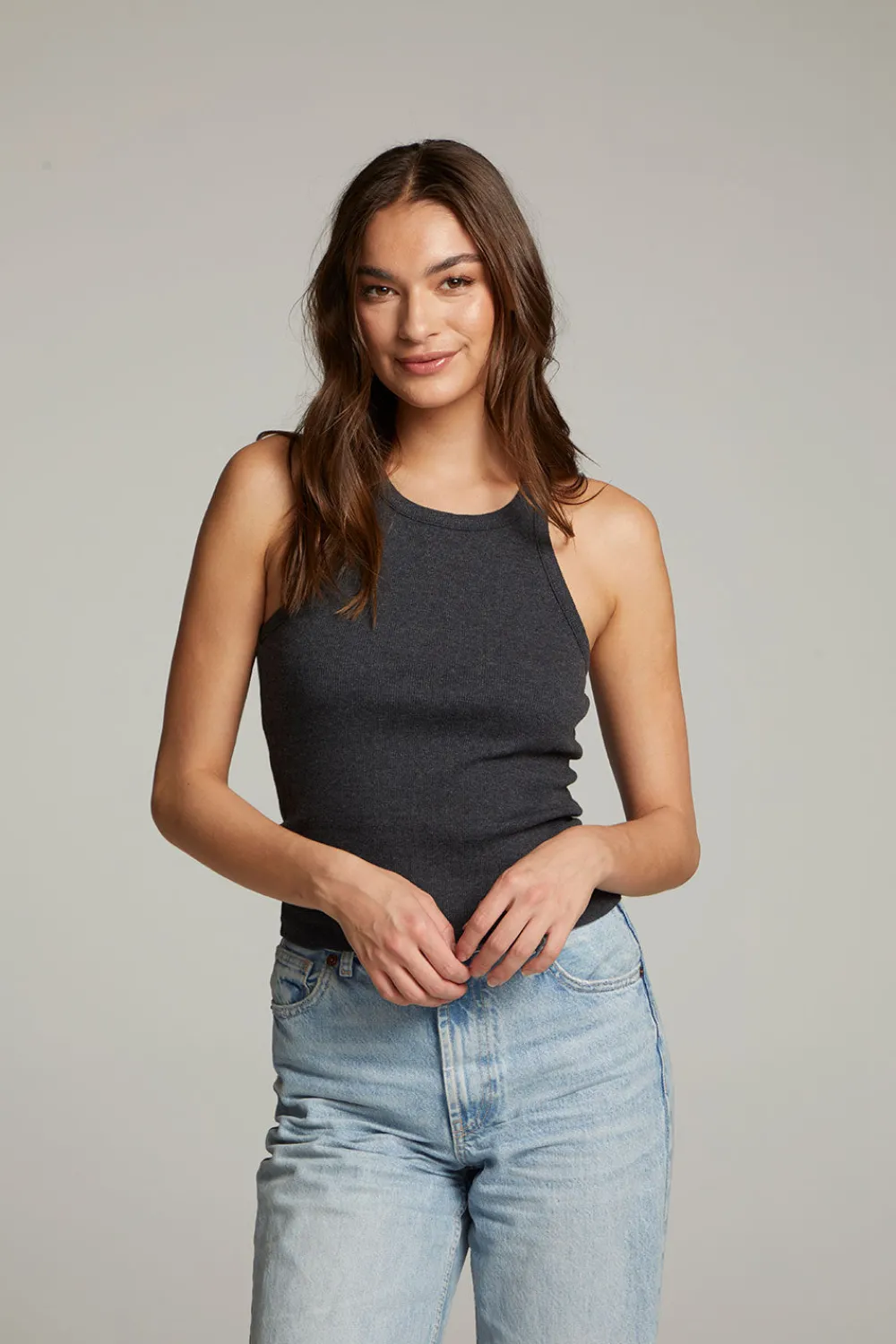 Outlet August Black Tank Top Women Loungewear|Tops