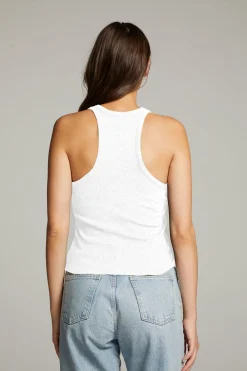 Discount August White Tank Top Women Loungewear|Tops