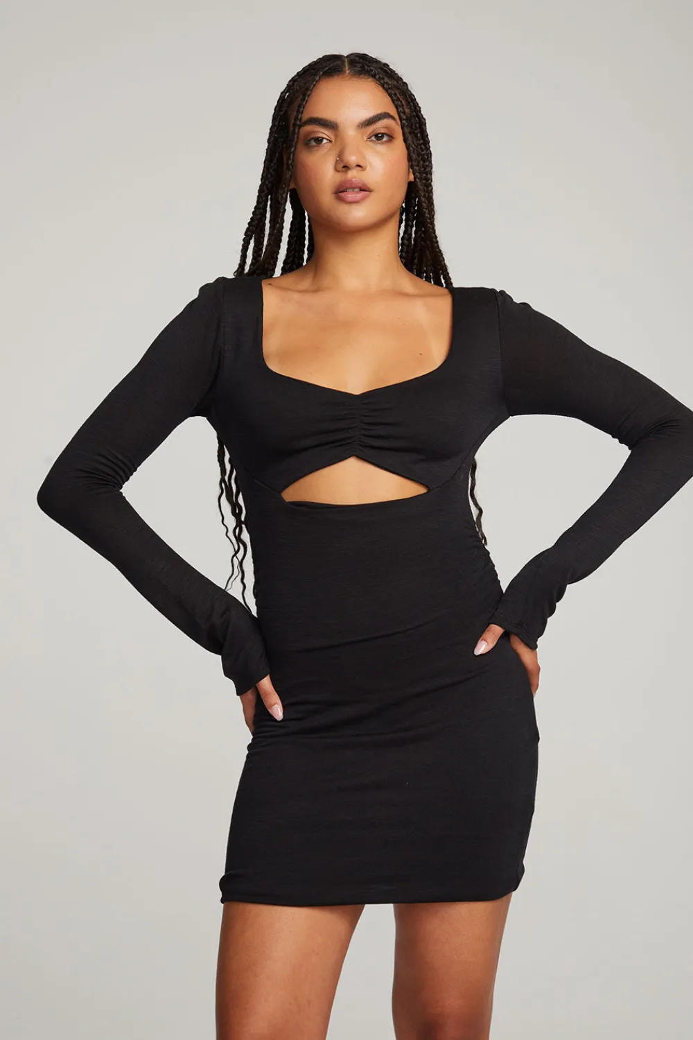 Flash Sale Bay Licorice Mini Dress Women Loungewear|Dresses