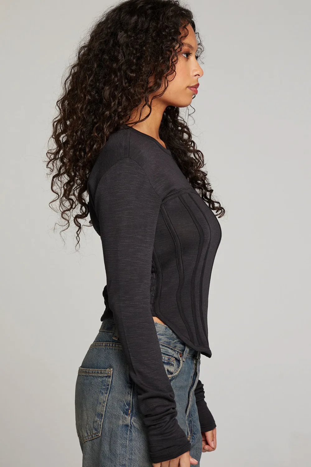 Discount Baysidee Licorice Long Sleeve Women Loungewear|Tops