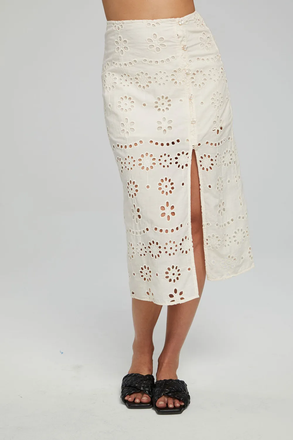 New Belle Midi Skirt - Gardenia Women Loungewear|Bottoms