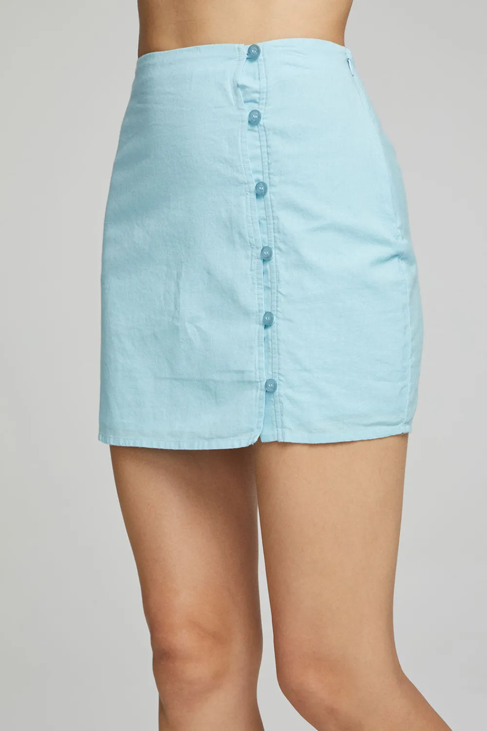 Online Belle Mini Skirt - Clear Sky Women Loungewear|Bottoms