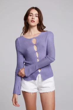 Discount Bianca Violet Sweater Women Outerwear|Loungewear