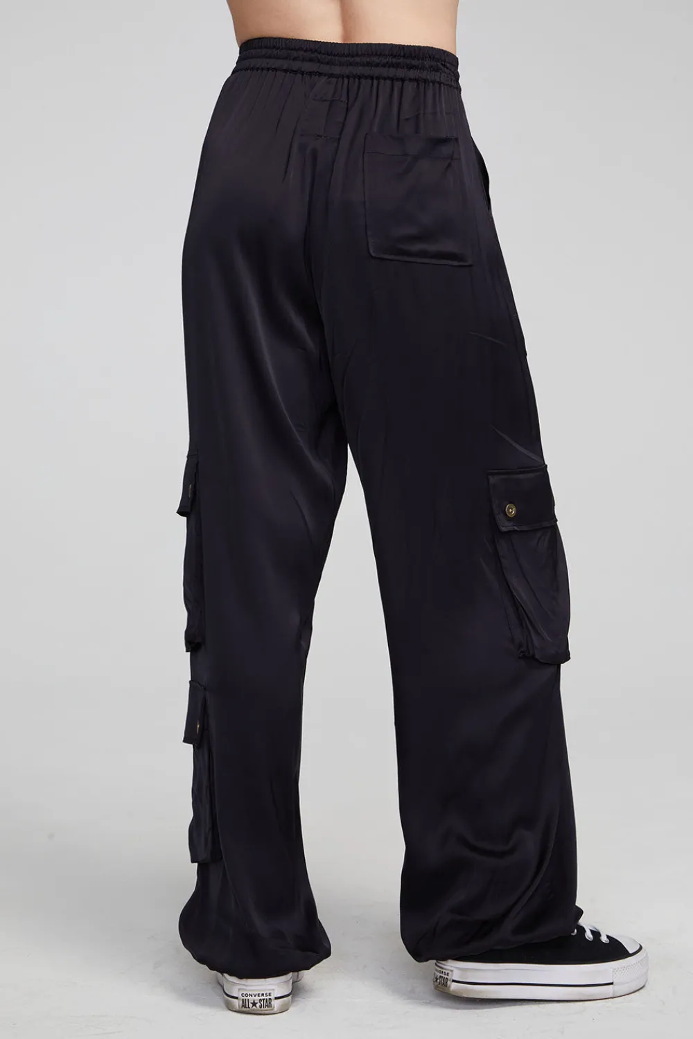 Shop Billyy Shadow Black Trousers Women Loungewear