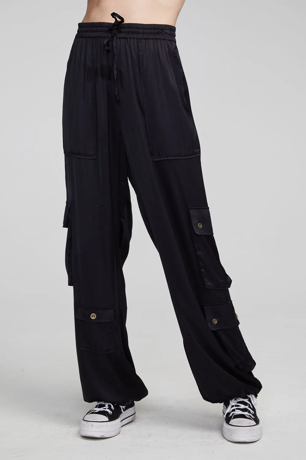 Shop Billyy Shadow Black Trousers Women Loungewear