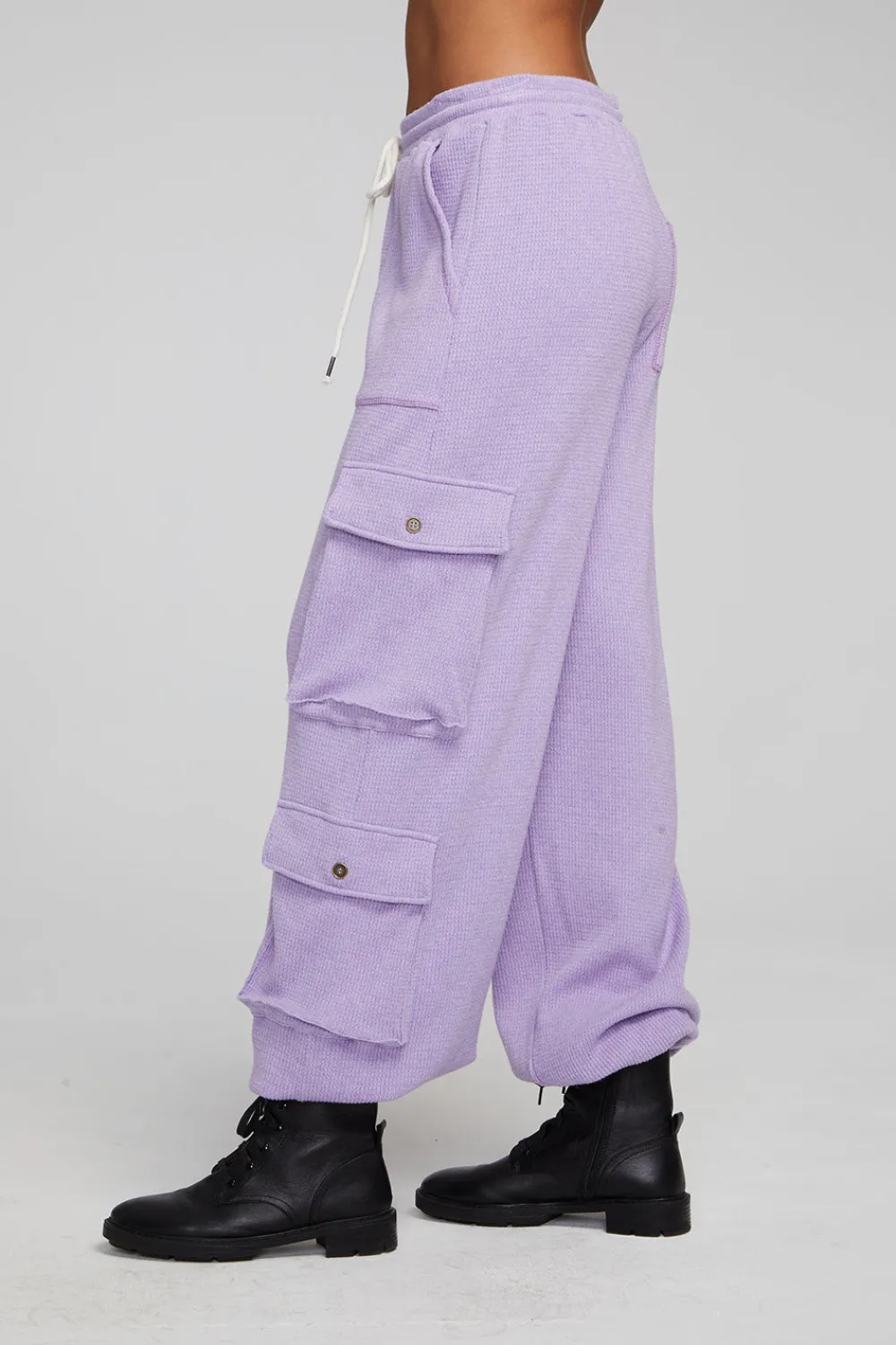 Shop Bily Digital Lavender Jogger Women Loungewear|Bottoms