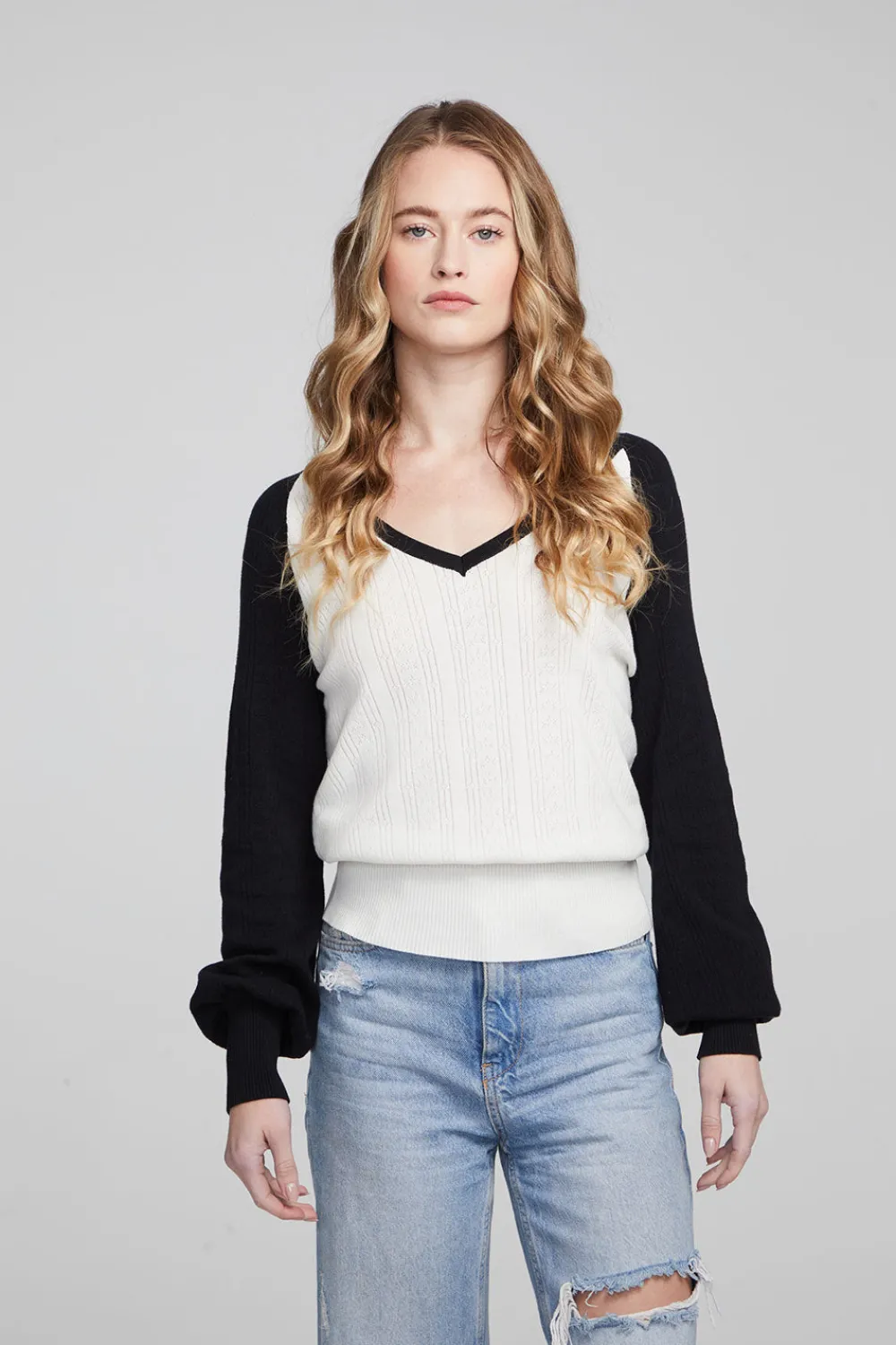 Sale Blackheart Shadow & White Star Long Sleeve Women Loungewear|Tops