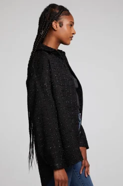 Online Blake Licorice Button Down Women Loungewear|Tops
