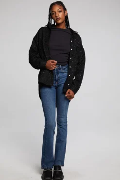 Online Blake Licorice Button Down Women Loungewear|Tops