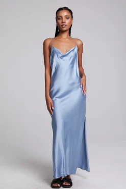 Fashion Bleeker Blue Grotto Midi Dress Women Loungewear|Dresses