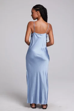 Fashion Bleeker Blue Grotto Midi Dress Women Loungewear|Dresses