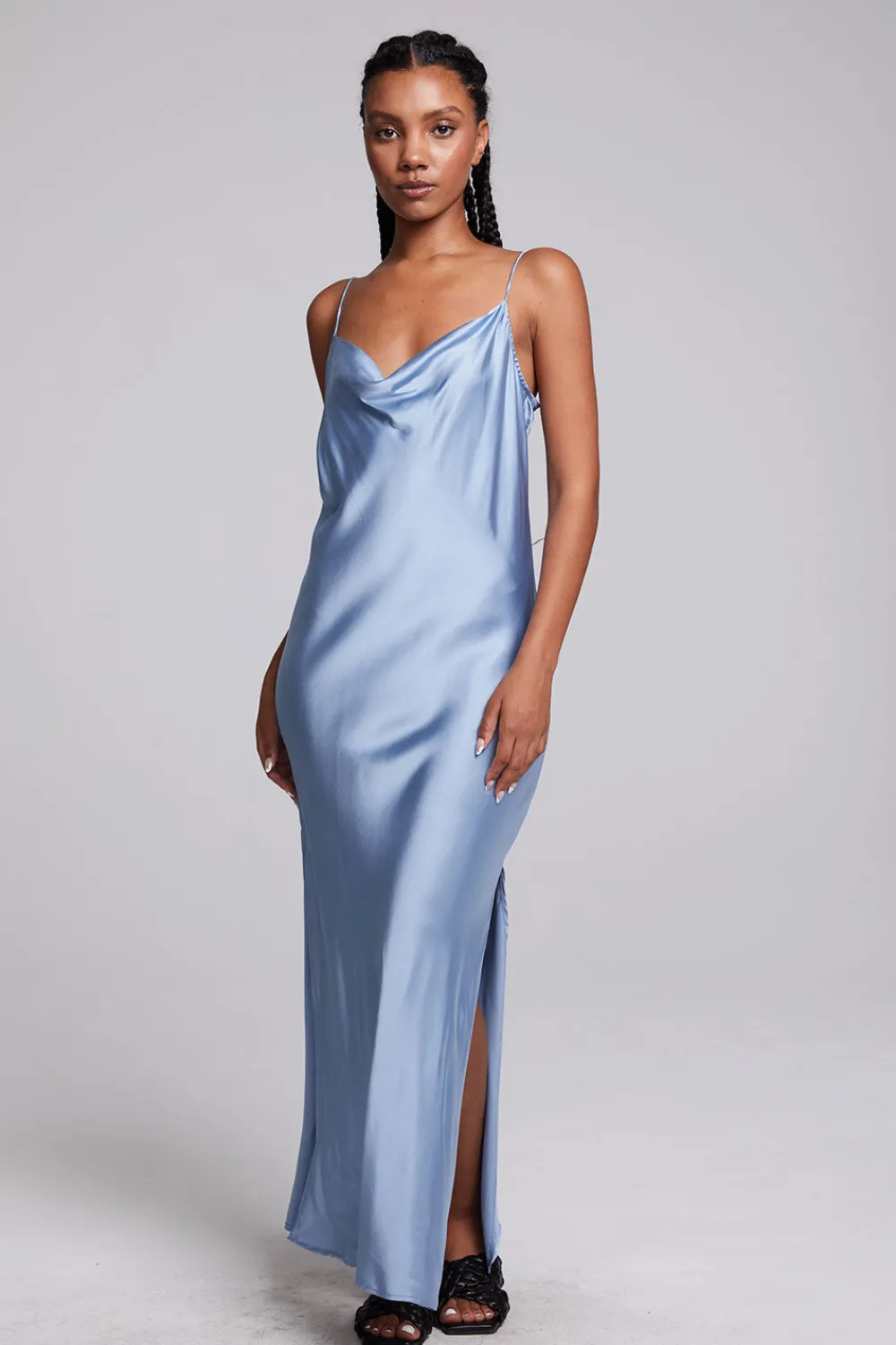 Fashion Bleeker Blue Grotto Midi Dress Women Loungewear|Dresses