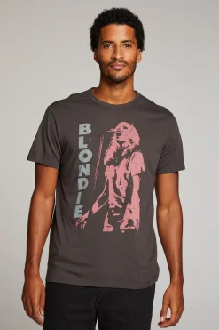 Fashion Blondie Live On Stage Mens Tee Women Tops|Music