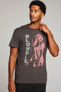 Fashion Blondie Live On Stage Mens Tee Women Tops|Music