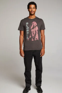 Fashion Blondie Live On Stage Mens Tee Women Tops|Music
