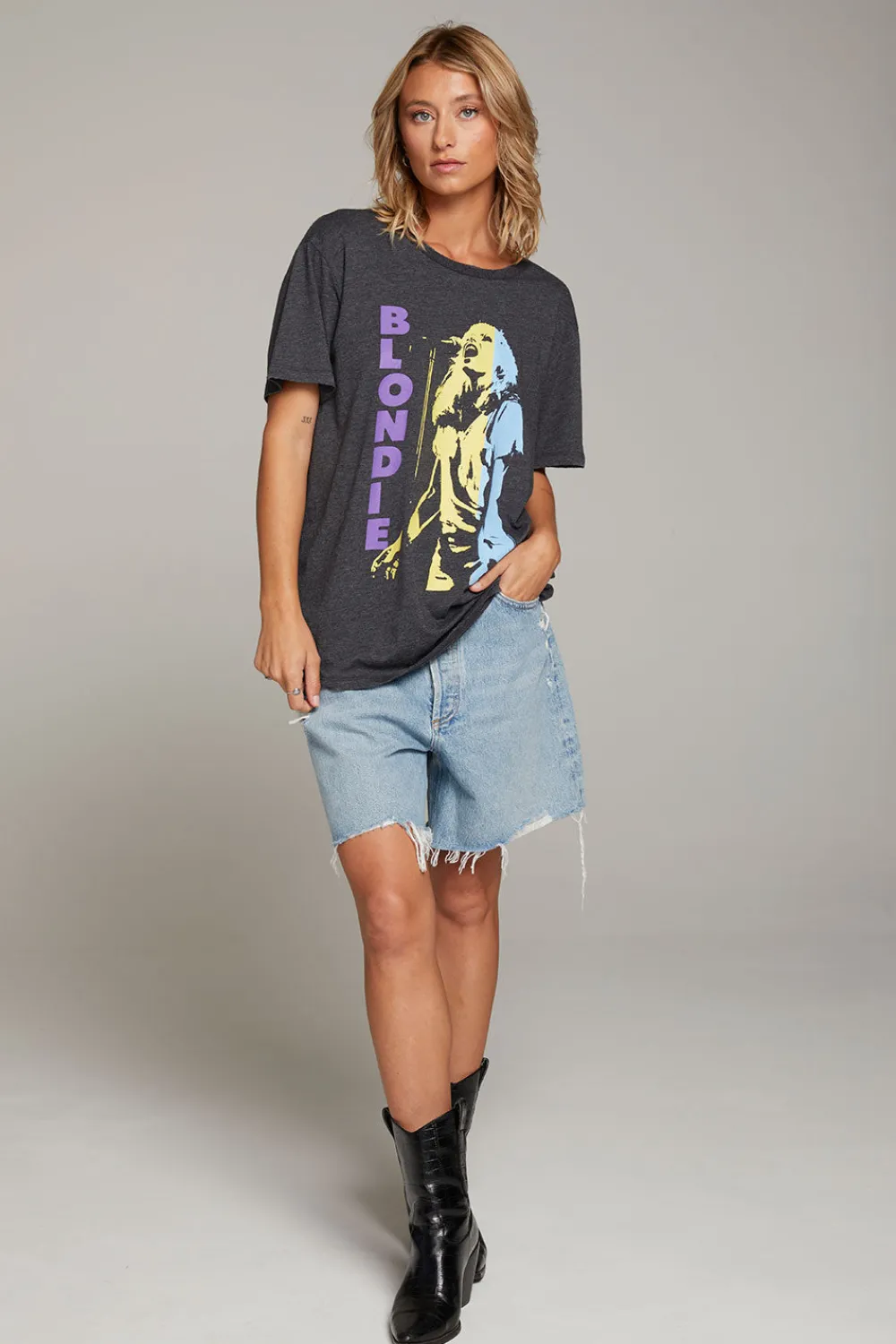 Store Blondie Live On Stage Tee Women Loungewear|Music