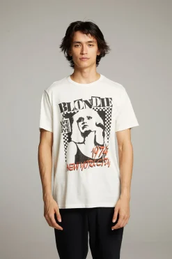 Sale Blondie New York City 1974 Crew Neck Tee Women Tops|Music