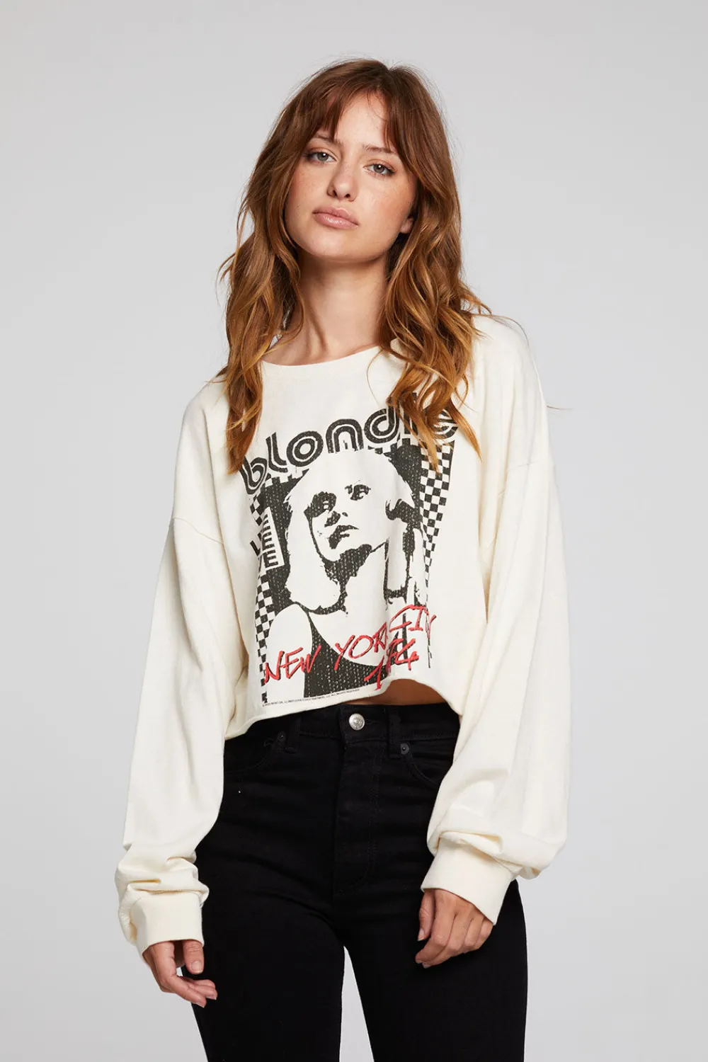 Cheap Blondie New York City 1974 Pullover Women Loungewear|Music