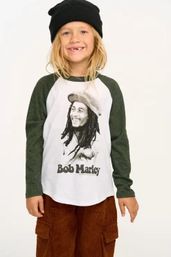 Clearance Bob Marley Portrait Boys Baseball Tee Women/Kids/BOY Boys|Music
