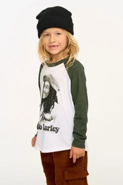 Clearance Bob Marley Portrait Boys Baseball Tee Women/Kids/BOY Boys|Music