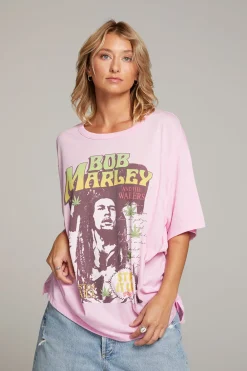 Sale Bob Marley Stir It Up One Size Tee Women Loungewear|Music